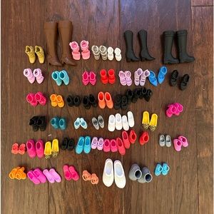 Barbie Shoes and a few for Stacie and Chelsea too!